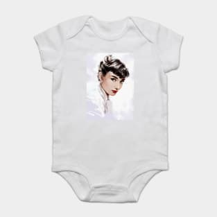 Audrey Hepburn Baby Bodysuit